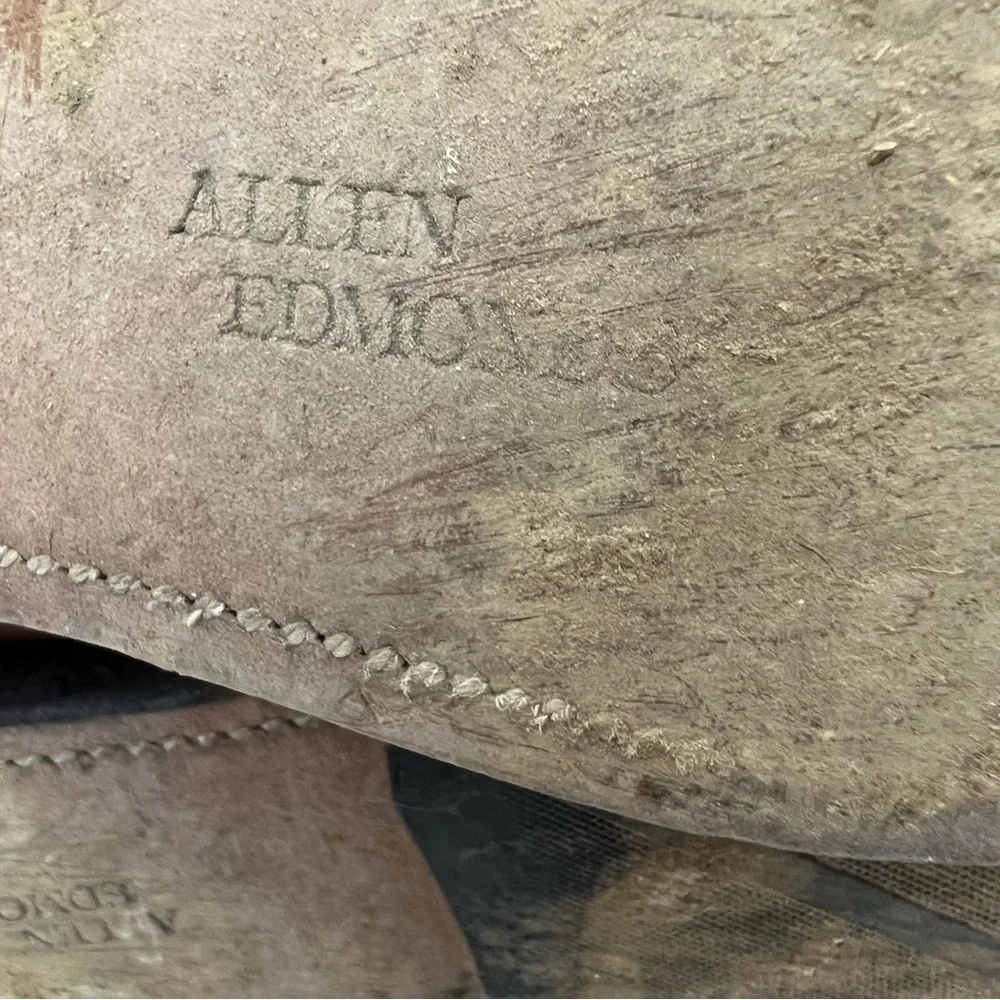 Allen Edmonds St. George Leather Boots Narrow Straps Buckle